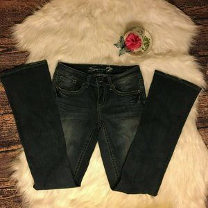 Seven 7 Bootcut Denim Stretch Jeans  Womens 4